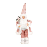 Maxbell Santa Claus Figurine Christmas Doll for Celebration Living Room Kids Gift