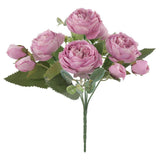 Max Artificial Silk Peony Bridal Bouquets for Wedding Home Decoration New Purple - Aladdin Shoppers