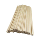 Maxbell 50x Unfinished Wood Sticks Smooth Small for Crafts Educational Accessories 200mmx3mmx3mm