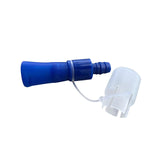Maxbell Water Bag Bite Valve Replacement Water Outlet Shutoff Valve Dark Blue