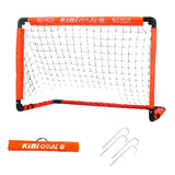 Maxbell Kids Soccer Goals Portable Soccer Nets Set Outdoor Training Easy Assembly M White