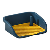 Maxbell Pet Training Toilet Urinal Dog Litter Tray Keep Paws and Floors Clean L Blue