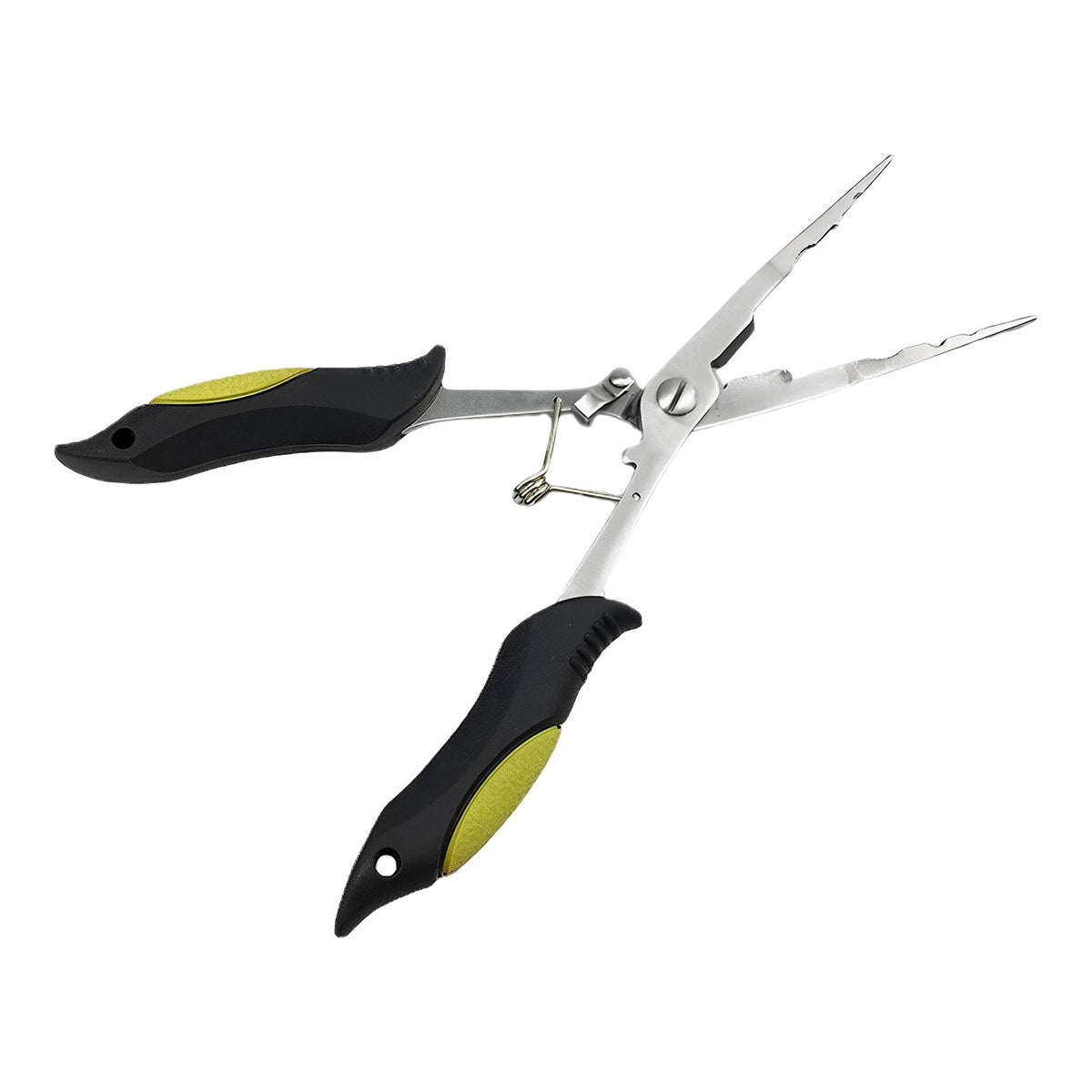 Maxbell Fishing Pliers Saltwater Resistant Fittings Multifunctional Fly Fishing Gear Yellow