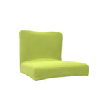 Max Spandex Stretch Low Short Back Chair Cover Bar Stool Cover Green