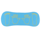 Maxbell EVA Soft Hands & Feet Game Playmat for Kids Jumping Crawling Toy Fun Blue