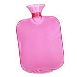 Maxbell 1000ml PVC Leakproof Cold Hot Water Bottle Bag Pouch with Cover Rose Red 02