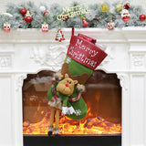 Maxbell Christmas Stocking Socks Candy Gift Bag Christmas Tree Hanging Ornament 03