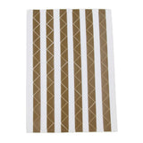Maxbell 1 Sheet 102 Pieces Mounting Corner Self Adhesive Stickers for DIY Photo Albums - Flash Gold