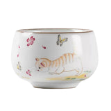 Maxbell Maxbell Creative Ceramic Tea Cup Pretty Beautiful Ceramic Mugs for Living Room style A