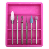 Maxbell 6pcs Electric Nail Drill Bit Set Grinding Head for Acrylic UV Gel Shaping 05