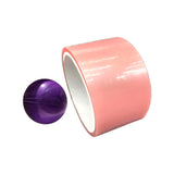 Maxbell Sticky Ball Rolling Tape with Ball Toys Relaxing Handmade for Adult Children Pink