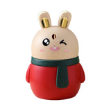 Maxbell Rabbit Shape Toothpick Dispenser Pressing Small Size Accessory Durable Red