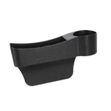 Maxbell Car Seat Gap Filler Organizer Console Side Extra Pouchs Seat Gap Storage Box Black