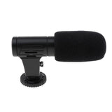 Max 3.5mm Digital Video Recording Microphone External Stereo Mic for DSLR Camera