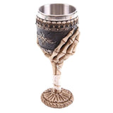Maxbell Skull Gothic Wine Goblet Beer Mug Cup Tankard Viking Drinking Cup Vintage