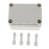 Max Enclosure Cable Junction Box Adaptable ABS Plastic IP67 Outdoor Waterproof 95×65×55MM