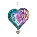Maxbell Wind Chimes Swivel Memorial Stainless Steel Unique for Souvenir Gift Outside 25cmx36cm