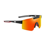 Maxbell Sport Polarized Sunglasses Cycling Glasses for Running Climbing Cycling  Black Orange