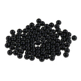 Maxbell 100 Pcs Black Plastic Safety Eyes Kits for Teddy Bear Doll DIY Making 6mm