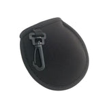 Maxbell Golf Ball Cleaner with Clip Portable Golf Ball Wiping Golf Ball Cleaning Bag Black