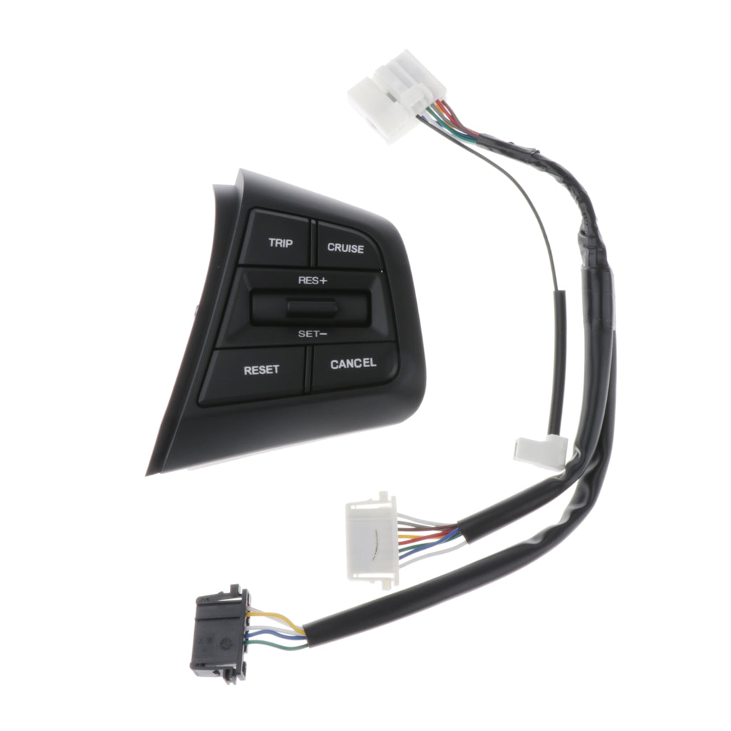 Max Right Steering Wheel Cruise Control Button + Cable for Hyundai ix25 2.0L1.6L