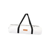Maxbell Folding Camp Chair Carrying Bag Oxford Cloth Sturdy for Collapsible Umbrella White 92x15cm