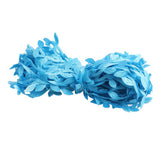 Max 20 Meters Artificial Fabric Leaf Garland Ribbon Trims DIY Crafts Blue