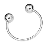 Max Fashion Button Brooch Spiral Buckle Shawl Clothing Collar Clip Silver