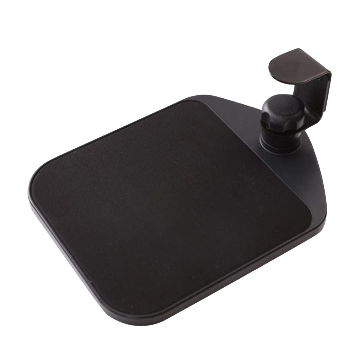 Maxbell Adjustable Mouse Pad Clip On Desktop Device Holder Table Mount for Work Home Black