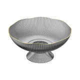 Maxbell Snacks Fruit Basket Bowl Fruit Bowl for Countertop Breads Snacks Ornaments Gray