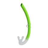 Maxbell Diving Snorkel Water Sports Diving Breathing Tube Hose Silicone Snorkel Green