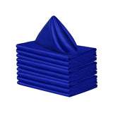Maxbell 10x Weddings Party Napkins Portable Elegant for Events Banquets Weddings Blue