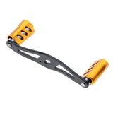 Max Maxb Reel Handle for Baitcasting Drum Raft Reel Double Handle - Golden