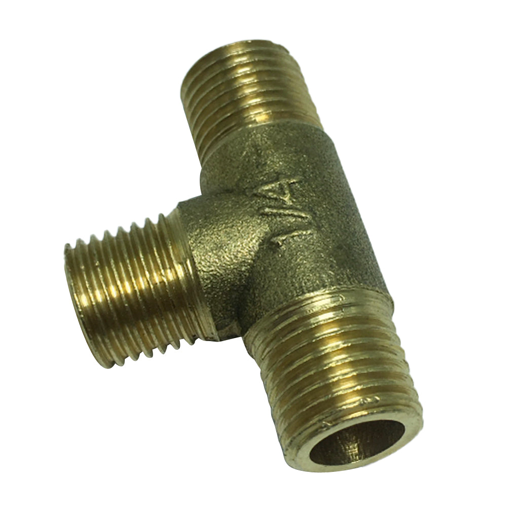 Max 3-Way Brass Thread Connector Adapter Fitting Mulit Size DN8