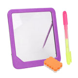 Maxbell Writing Board Handwriting Early Math Educational Toy for Toddler Students violet