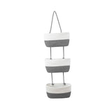 Maxbell Hanging Basket Space Saving Cotton Wall Shelf for Kids Room Bathroom Kitchen Style A