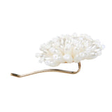 Maxbell Wedding Bridal Faux Pearl Rhinestone Hair Pins Decoration Hair Jewelry Chrysanthemum