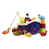 Maxbell Outdoor Bath And Water Playing Toy Multi-functional Fishing Boat for Kids