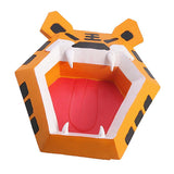 Maxbell Creative Tiger Head Resin Ashtray Cigarette Ash Holder Container Home Decor