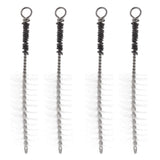 Maxbell Stainless Steel Bighead Hanging Carp Artificial Bait Hair Brush Fishing Hook Accessory