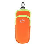 Maxbell Sports Mobile Phone Interphone Holder Storage Bag Climbing Running Orange