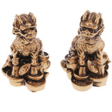 Max Qi Lin Statue Home Decoration Crafts House Lucky Office Feng Shui Ornaments