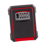 Maxbell Key Storage Lock Box 4 Digit Password Key Storage Case Wall Mounted for Home Red