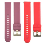 Max 2 Pieces Replacement Silicone Sport Band Strap For Garmin Vivoactive 3