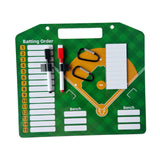 Maxbell Baseball Coaches Board Referee Portable Baseball Coaching Board for Training