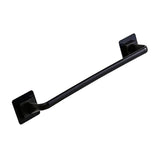 Maxbell Stable Over Cabinet Towel Bar Strong Carrying Capacity for Bathroom Wall long and black