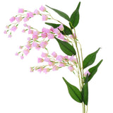 Max Artificial Silk Flowers Wall Hanging Home Party Garden Wedding Decor Purple