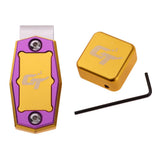 Max Magnetic Billiard Chalk Holder Pool Cue Sticks Accessory with Clip Gold