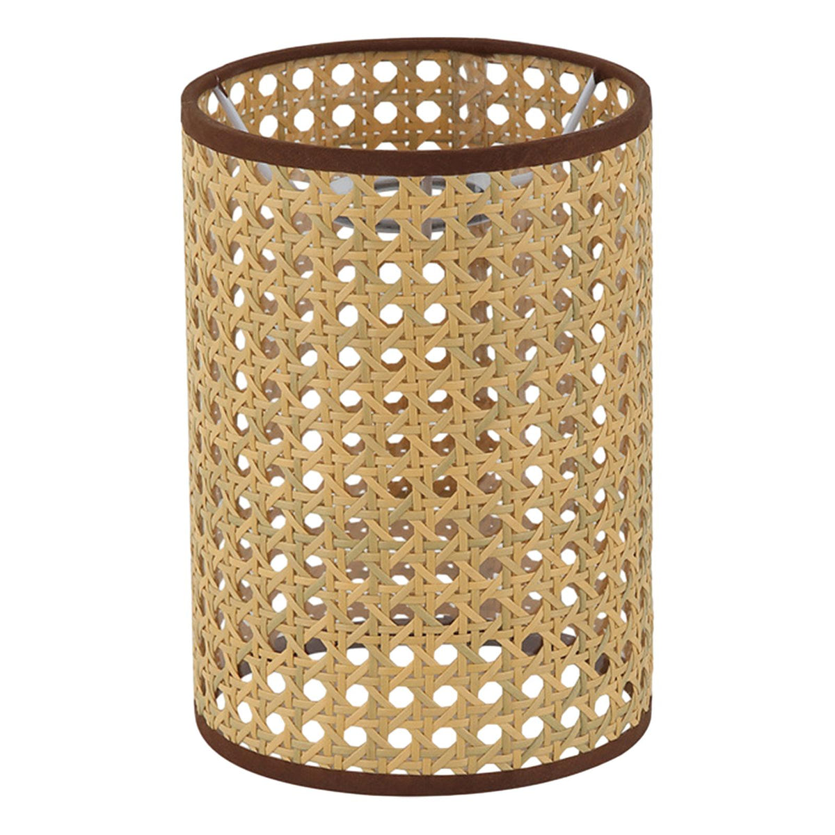 Maxbell Woven Lamp Shade Ceiling Light Cover E27 Light Accessories for Home Bar Cafe 140mmx200mm