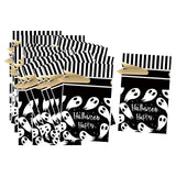 Maxbell 50Pcs Halloween Candy Bags Treat Bags Gift Bags for Home Wedding Christmas Ghost